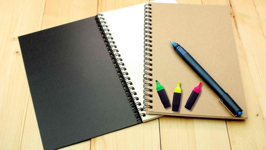 Durable Highlighters pens and notebooks: study gifts for students