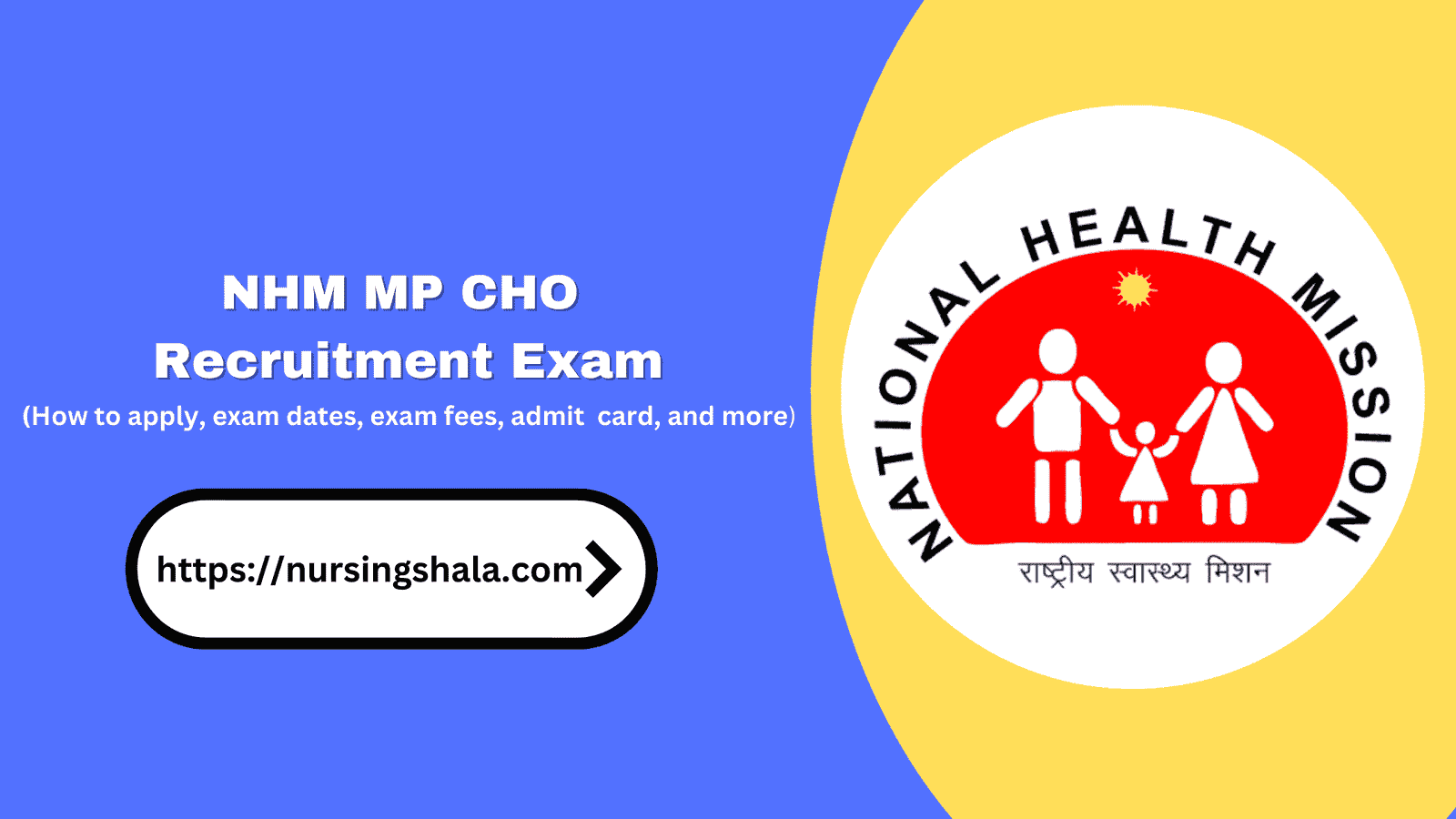 NHM MP CHO Exam