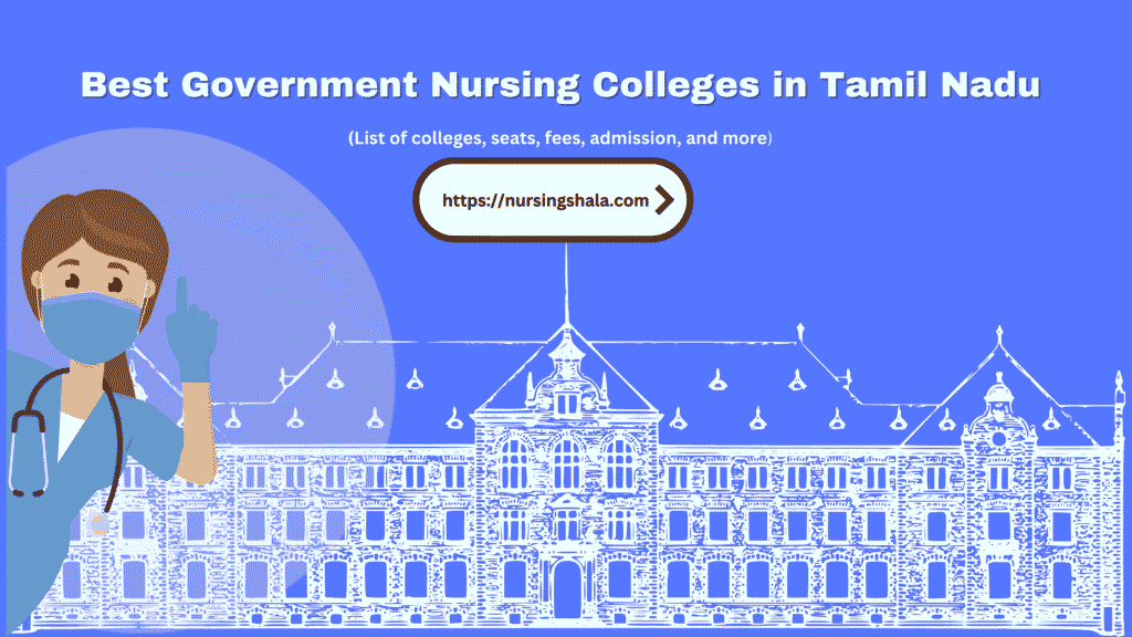 bsc nursing government colleges in Tamil Nadu
